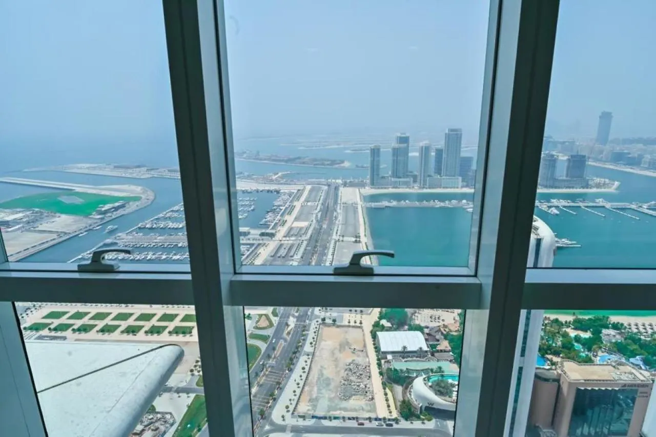 54 Floor Palm & Sea View Dubai Marina. Lux / New Apartment