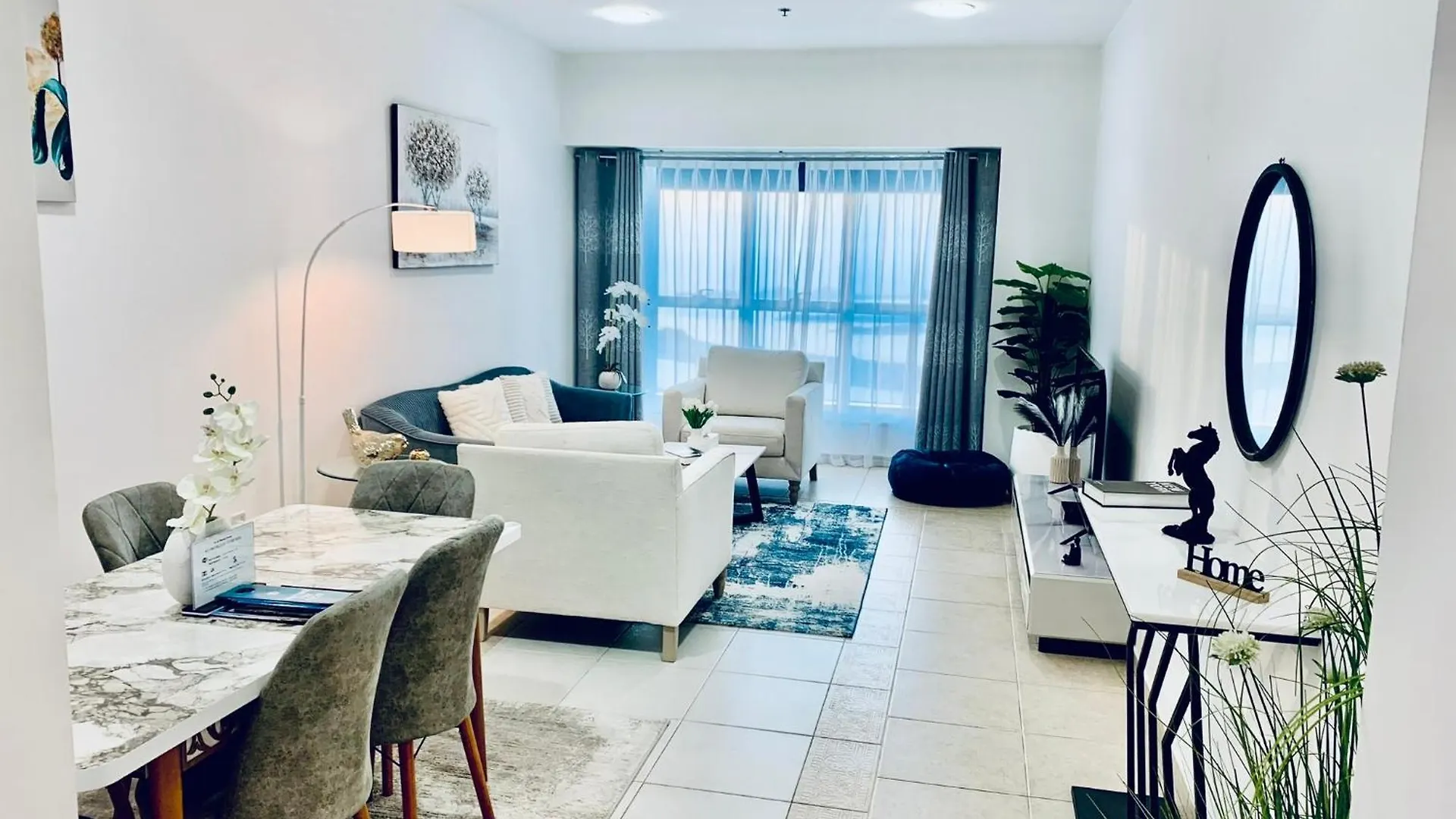 דירות 54 Floor Palm & Sea View Dubai Marina. Lux / New איחוד האמירויות הערביות
