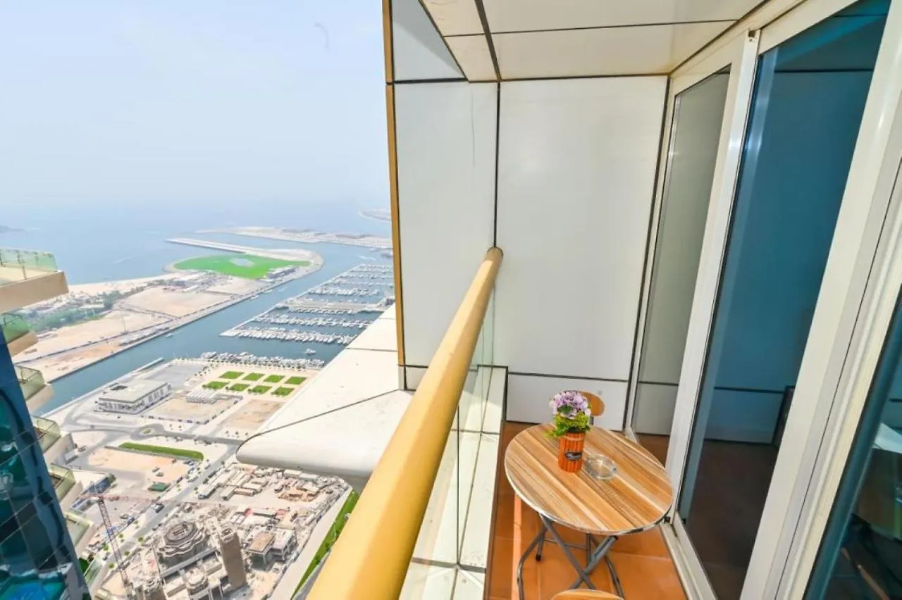 54 Floor Palm & Sea View Dubai Marina. Lux / New Lägenhet